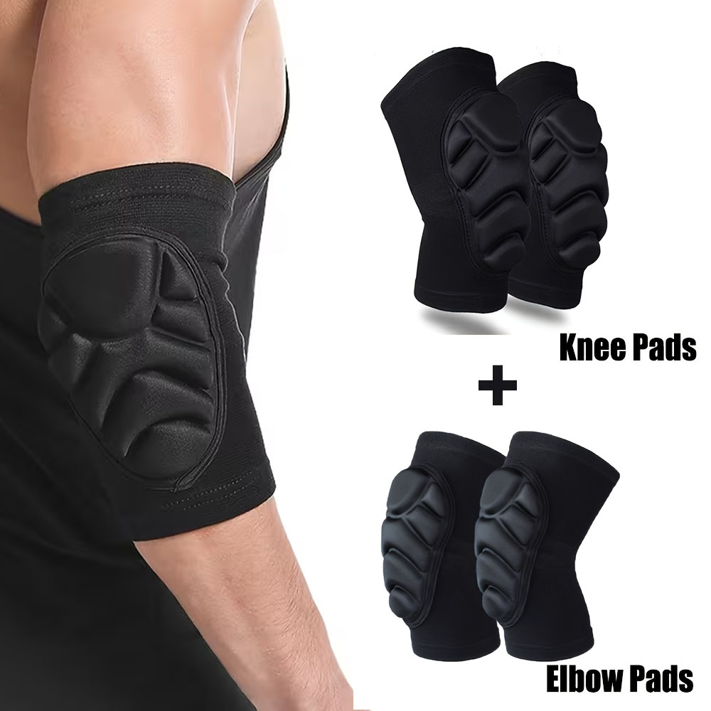 Mountain Biking Elbow Pads - 2 Buah Bantalan Siku Lutut Profesional