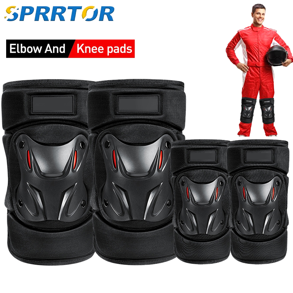 Mountain Biking Elbow Pads - 1 pasang pelindung lutut motor, perlengkapan
